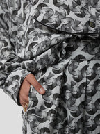 Chemise Tasman In Lead Shavings Print