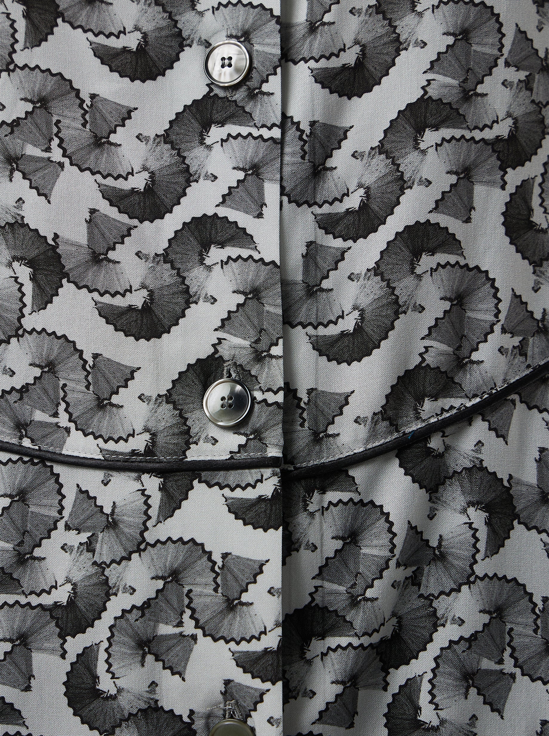 Chemise Tasman In Lead Shavings Print