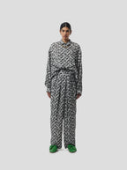 Chemise Tasman In Lead Shavings Print
