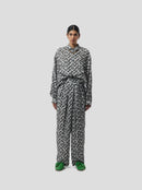 Tasman In Lead Shavings Print Shirt