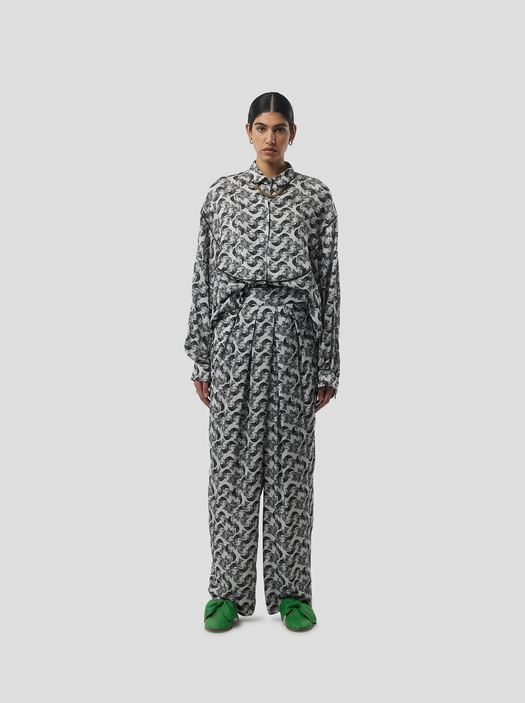 Pantalón Sakis con estampado Virutas de Plomo