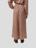 Pantalon Doll In Powder Messy Dots Print