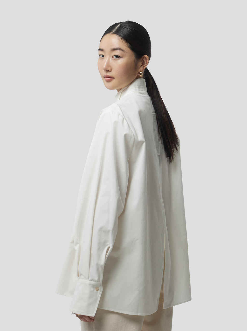 Koszula Mogador In White Popelin Coton