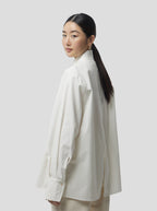 Koszula Mogador In White Popelin Coton