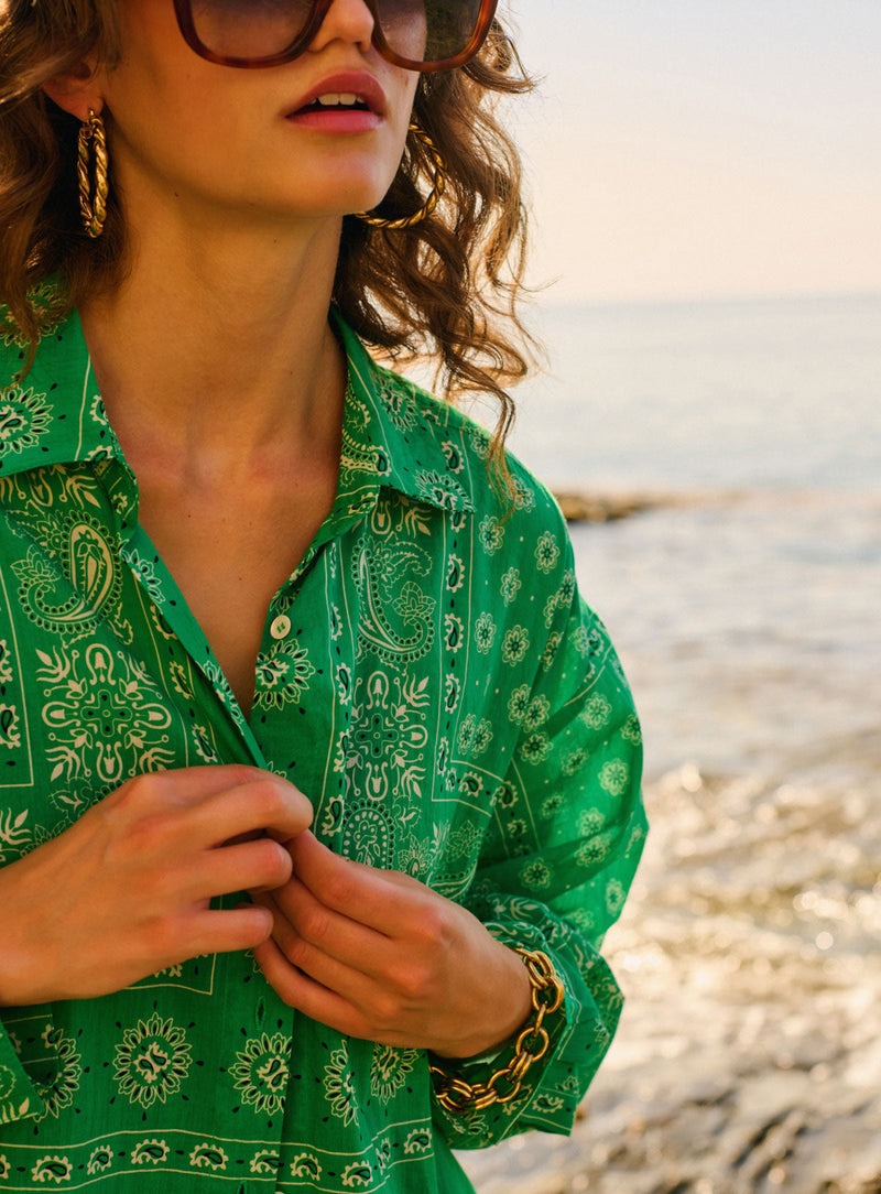 Chemise Tomy - Emeraude