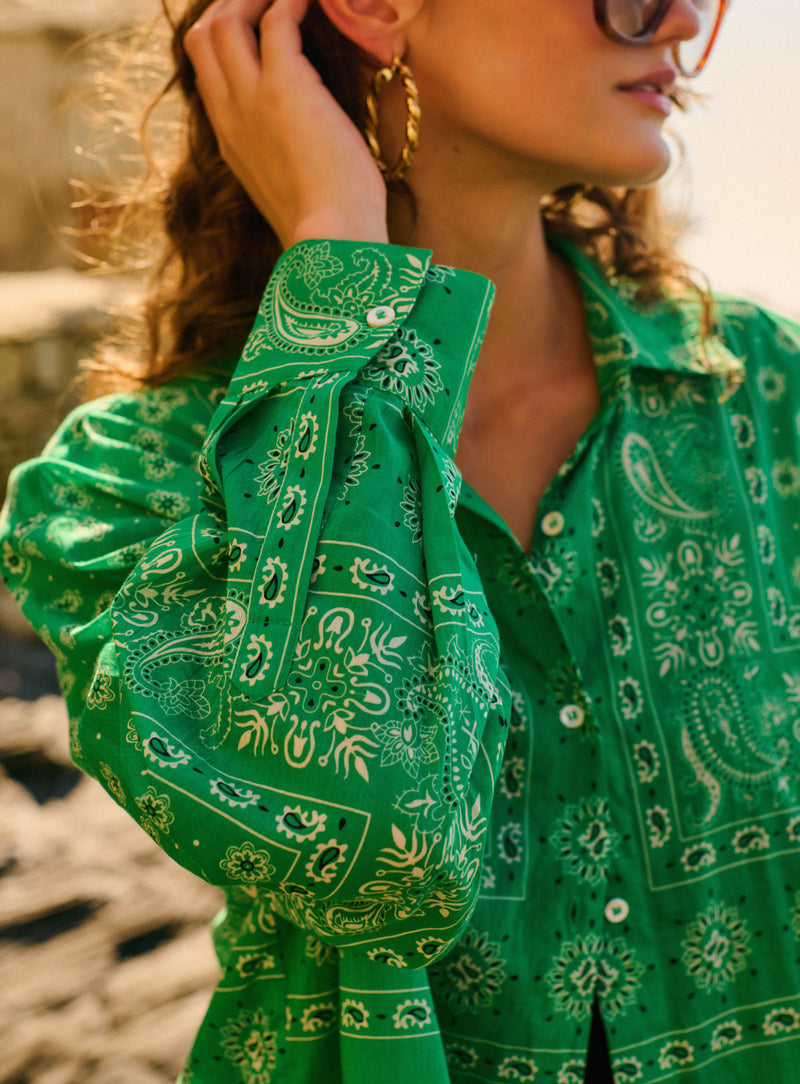 Chemise Tomy - Emeraude