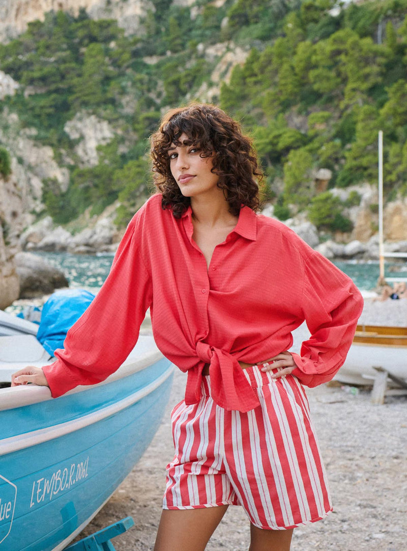 Chemise Tomy - Fraise