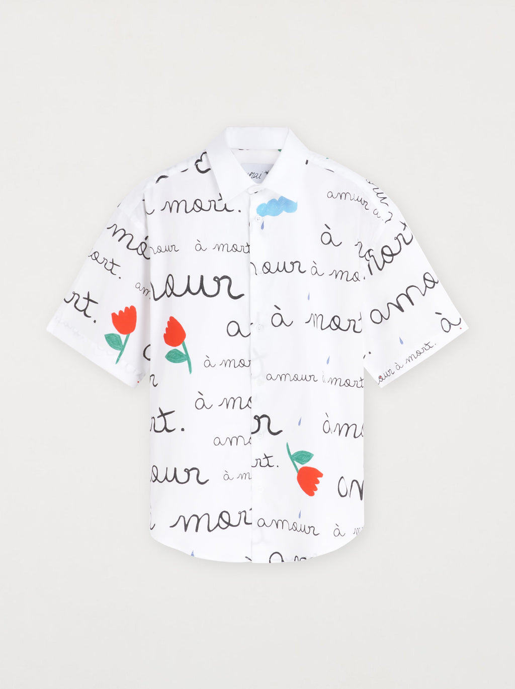 Unisex Painted Love Short Sleeve Shirt