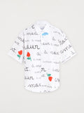 Unisex Painted Love Short Sleeve Shirt