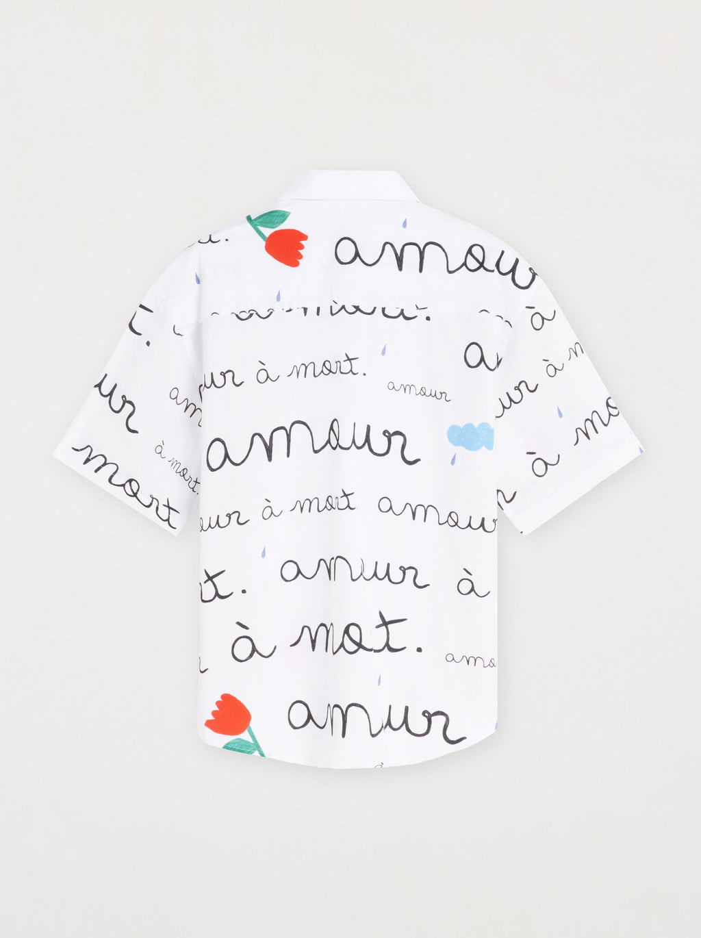 Unisex Painted Love Short Sleeve Shirt