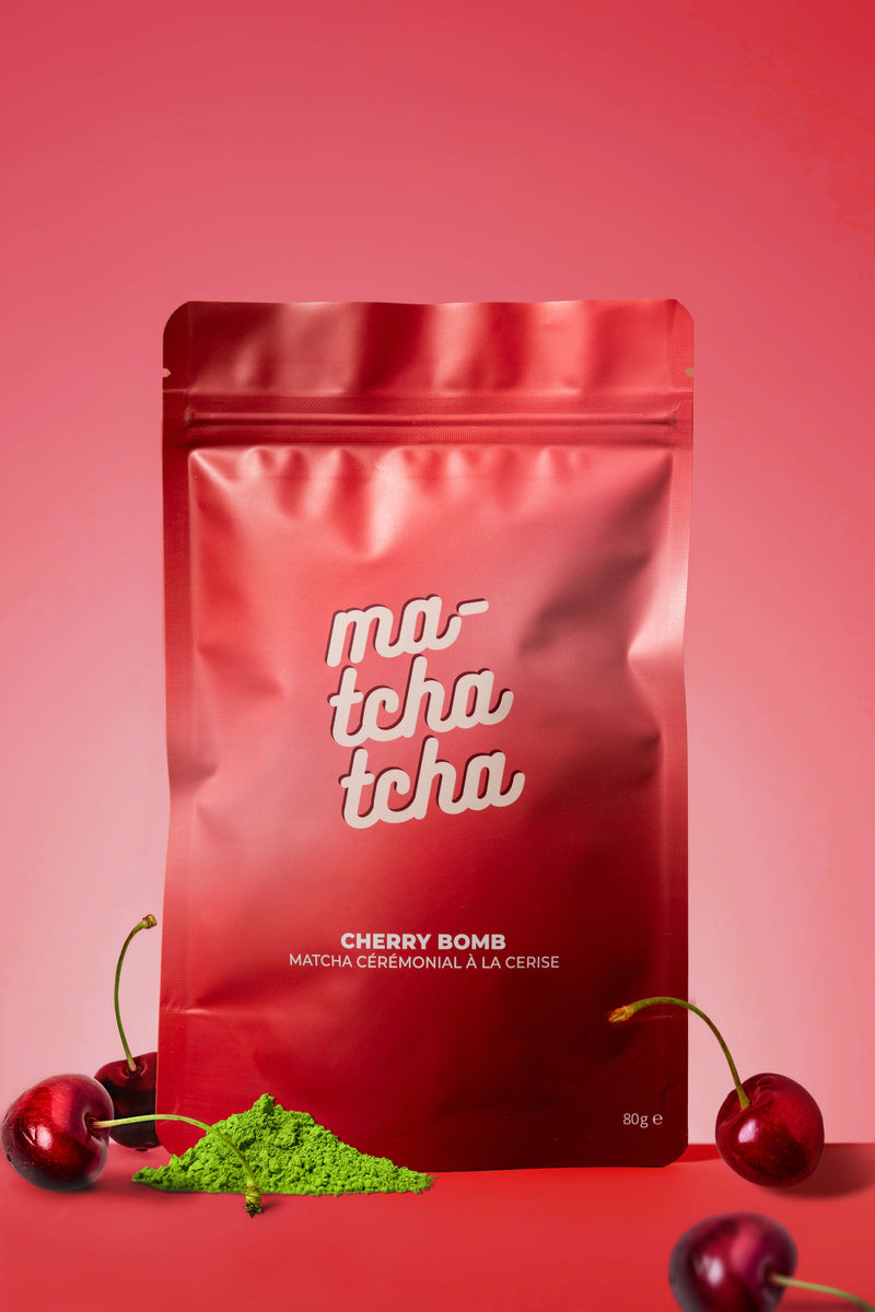 Cherry Bomb 🍒 - Matcha Cérémonial Cerise