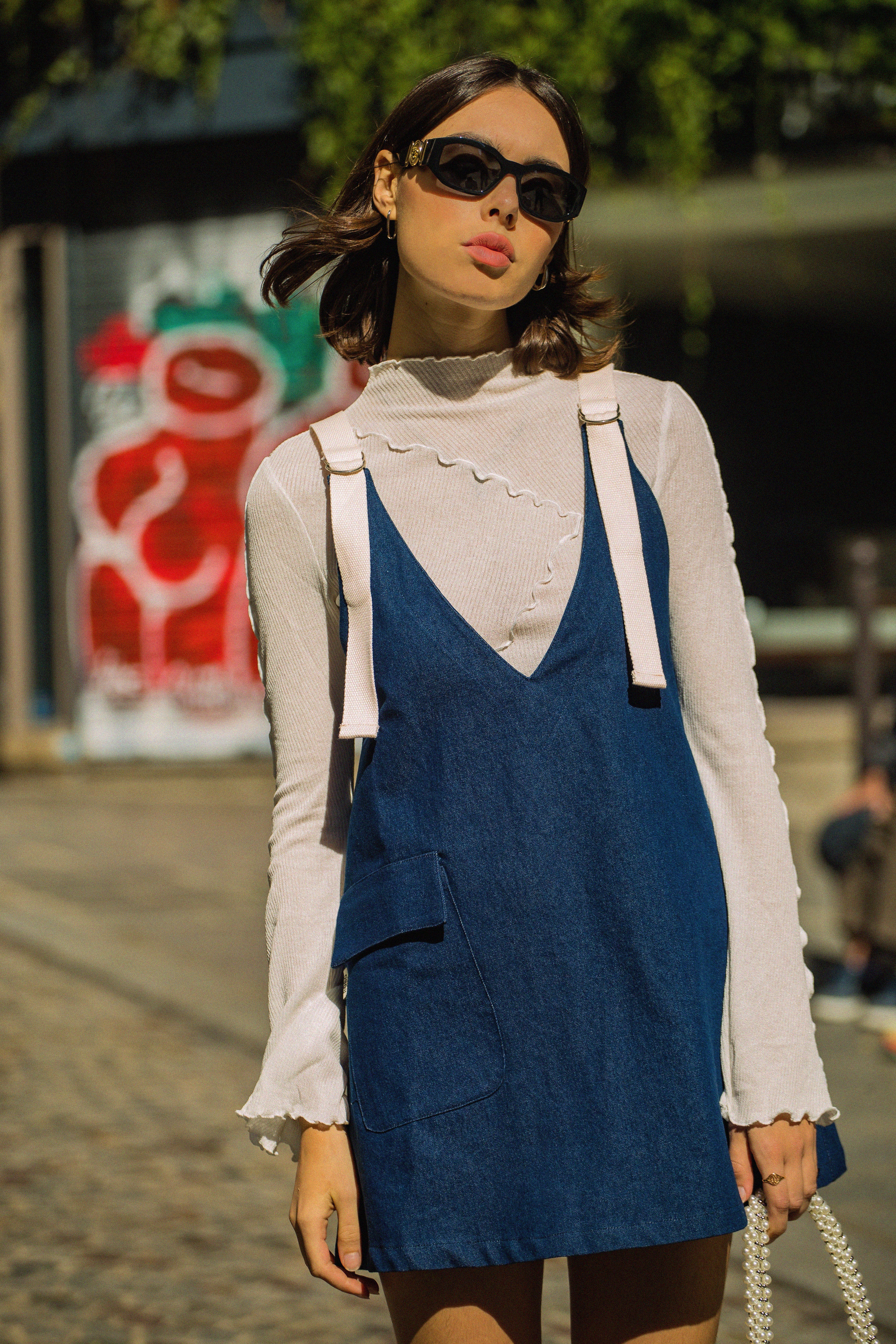 Robe en denim - Chloé