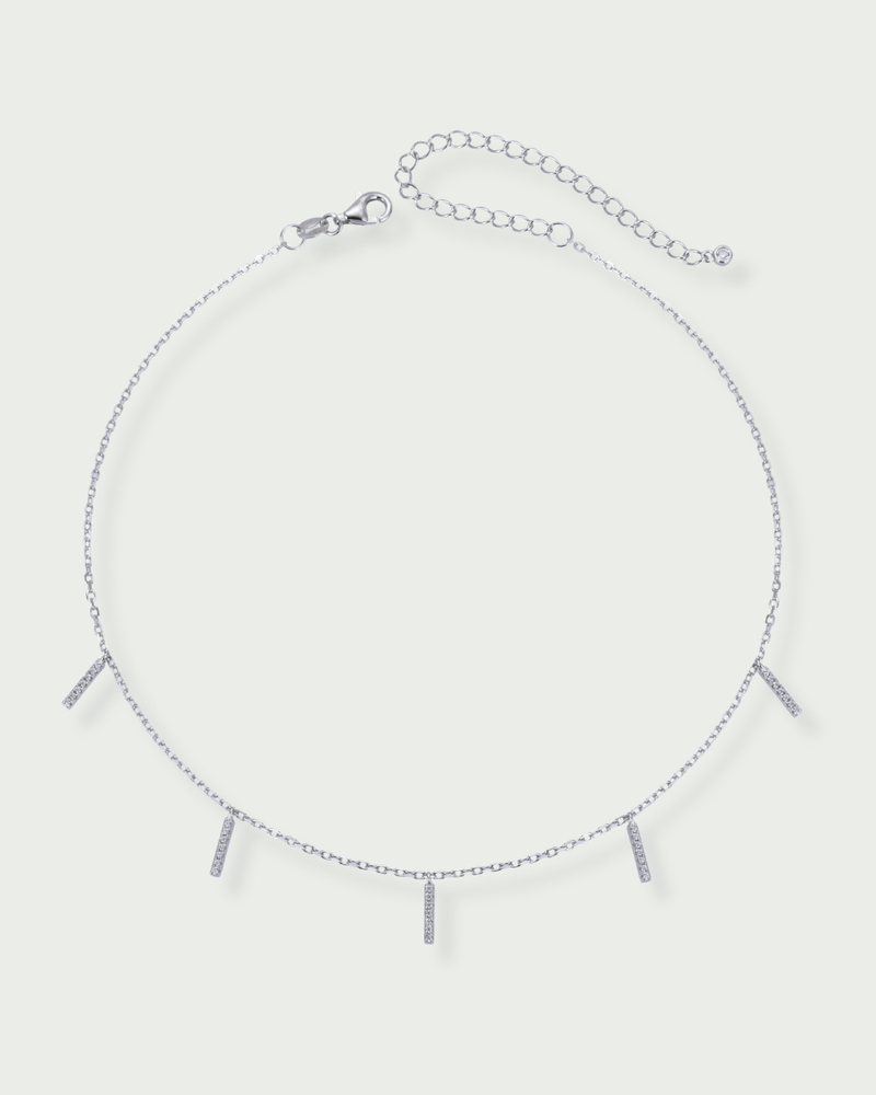 Choker Barrette - Blanc