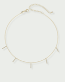 Choker Barrette - Doré