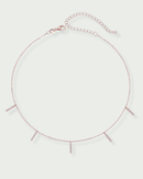 Choker Barrette - Rose