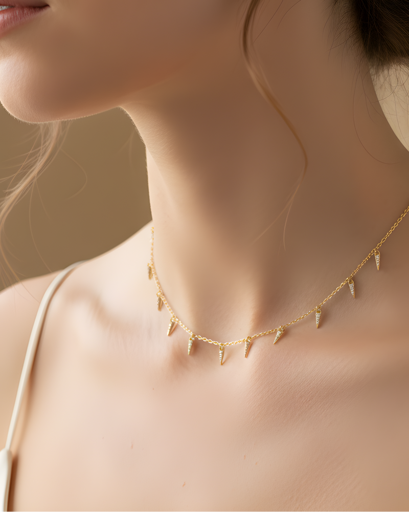 Choker Cascade - Doré