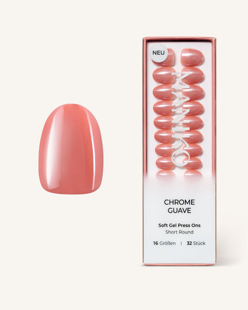 Chrome Guave (Court, Rond) - Press Ons