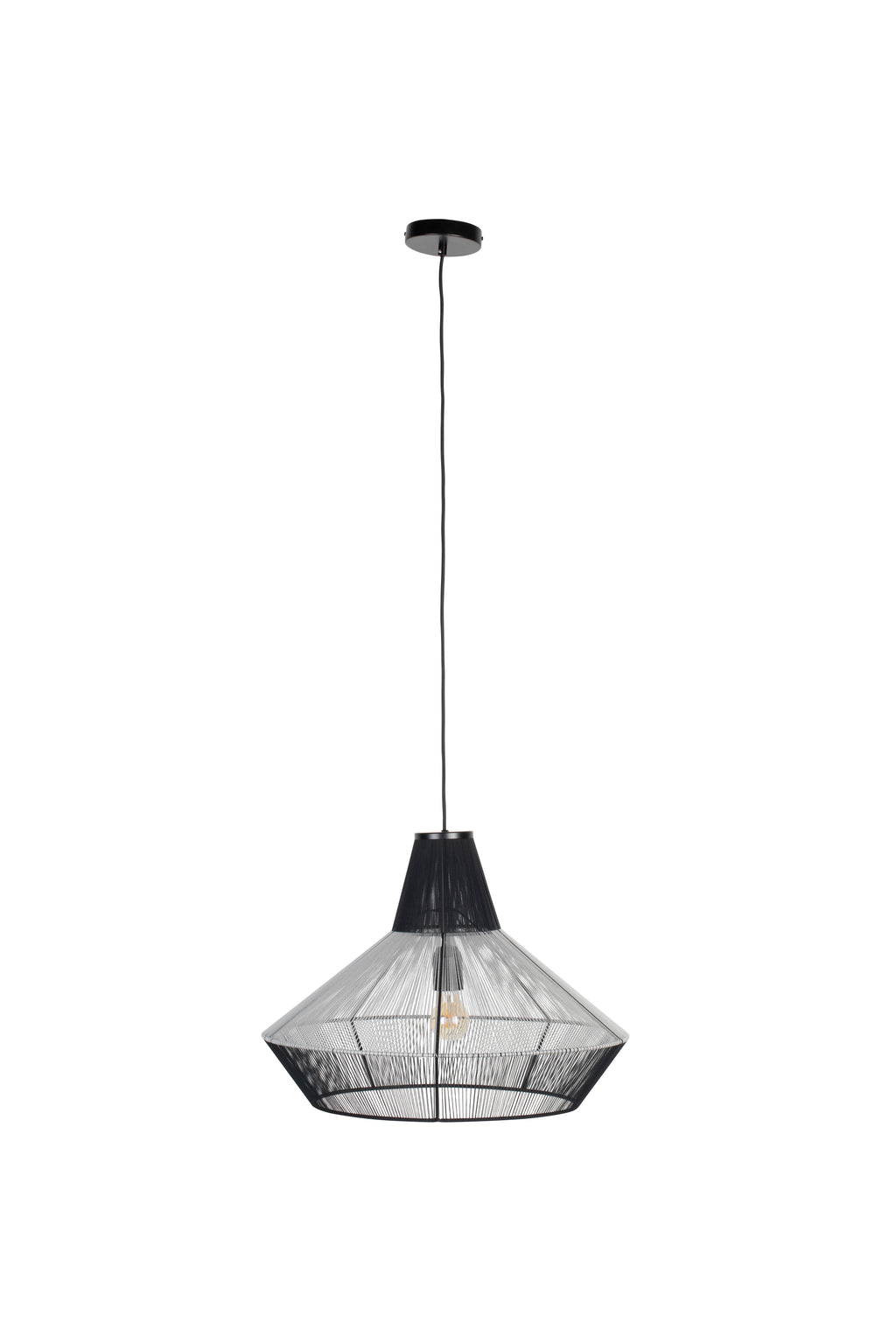 Fairy - Pendant light - Cotton - Stone Gray