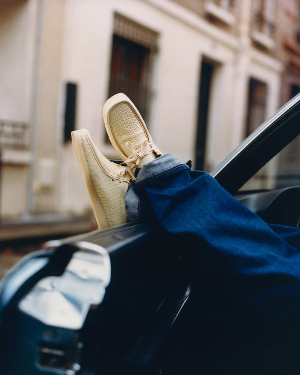 Zapatos Wallabee - Maple Croc - Hombre