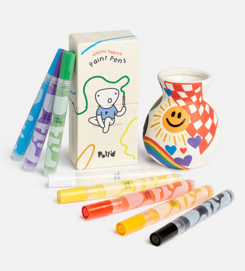 8 Feutres De Peinture - Couleurs Au Choix