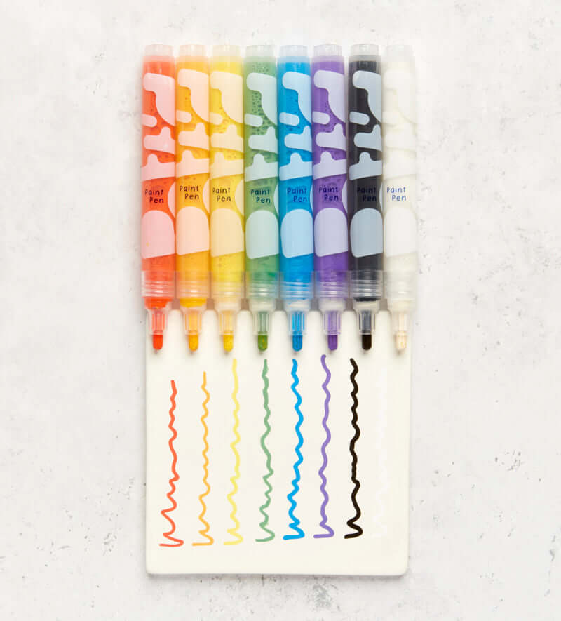8 Paint Pens