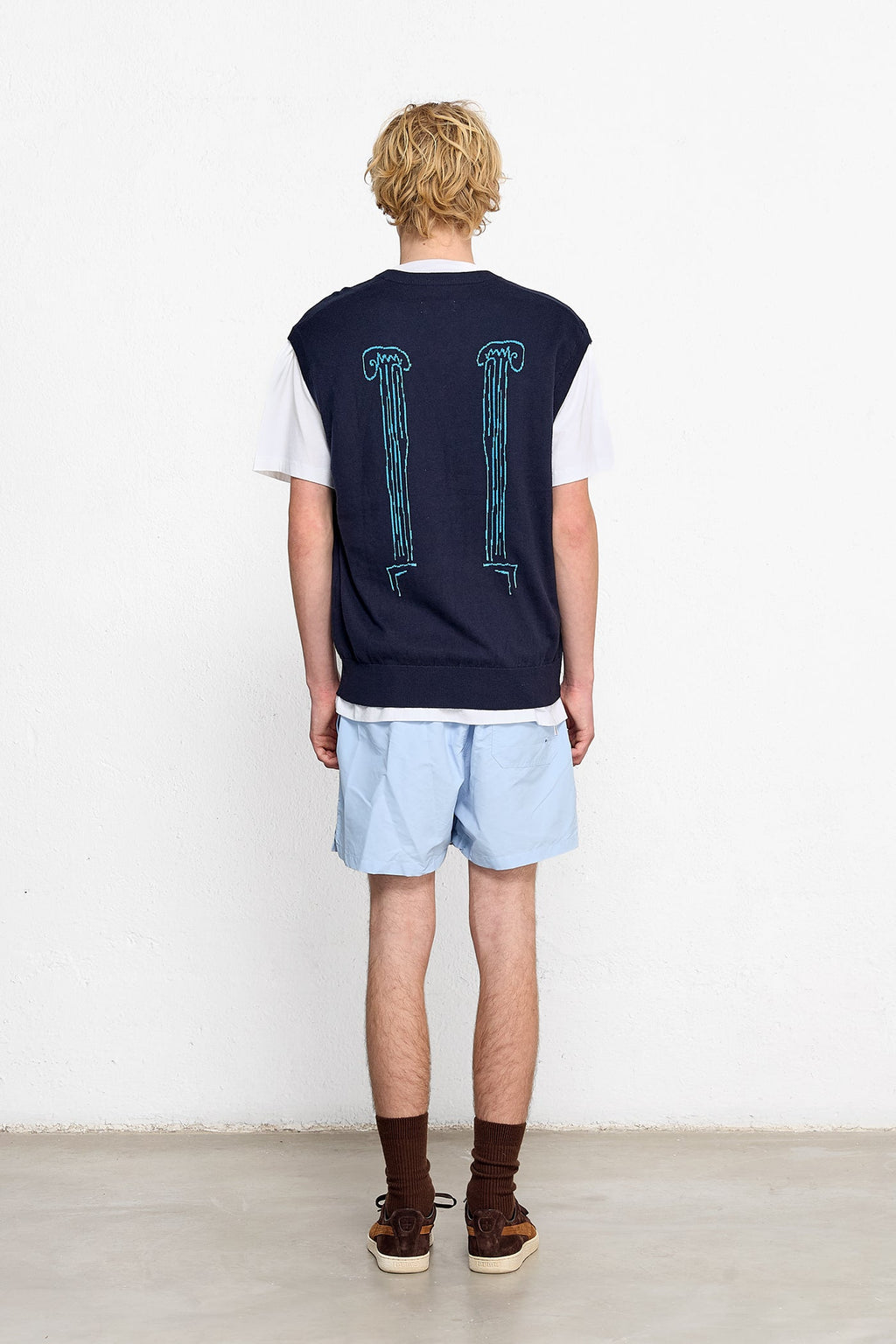 Gilet Sans Manches Classic Orders (Plain Navy)