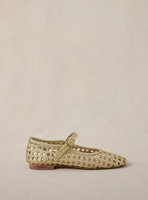 Claudette ballerinas - Gold