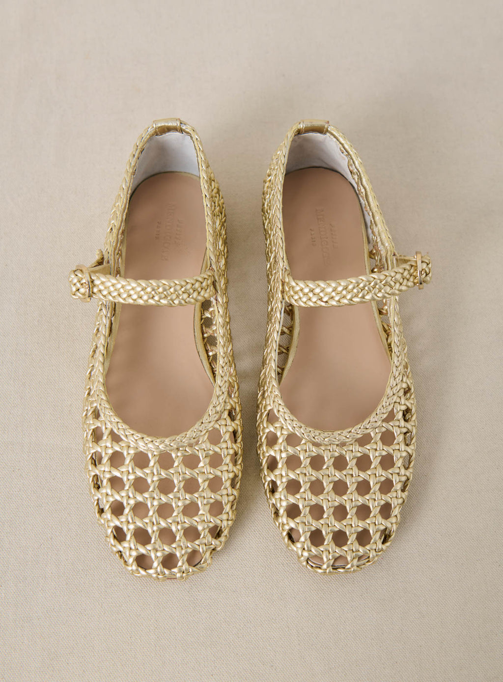 Claudette ballerinas - Gold