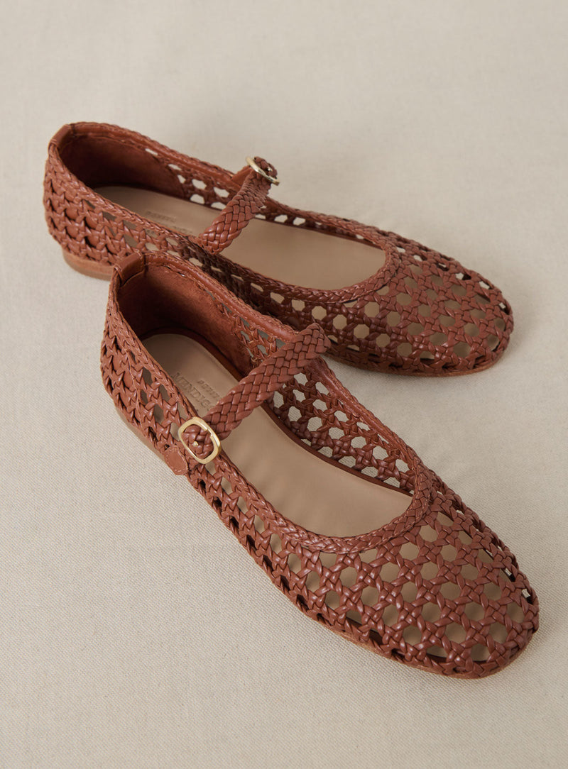 Ballerines Claudette - Camel