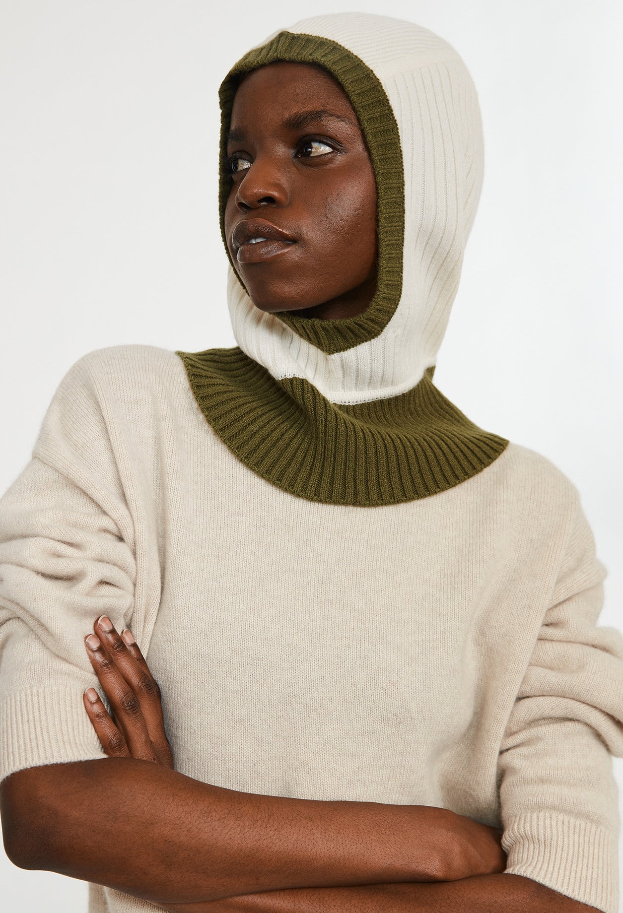 Claudie Pierlot - Hat - Balaclava - Off White