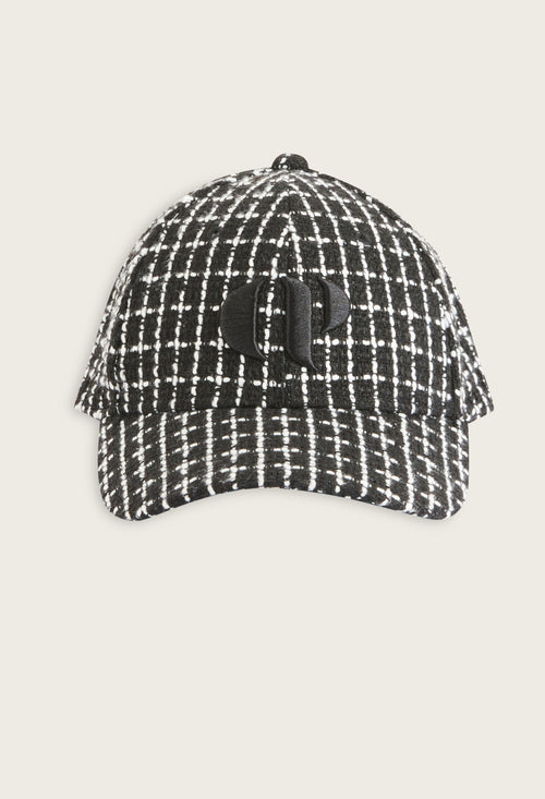 Casquette - Athlete Tweed - Noir