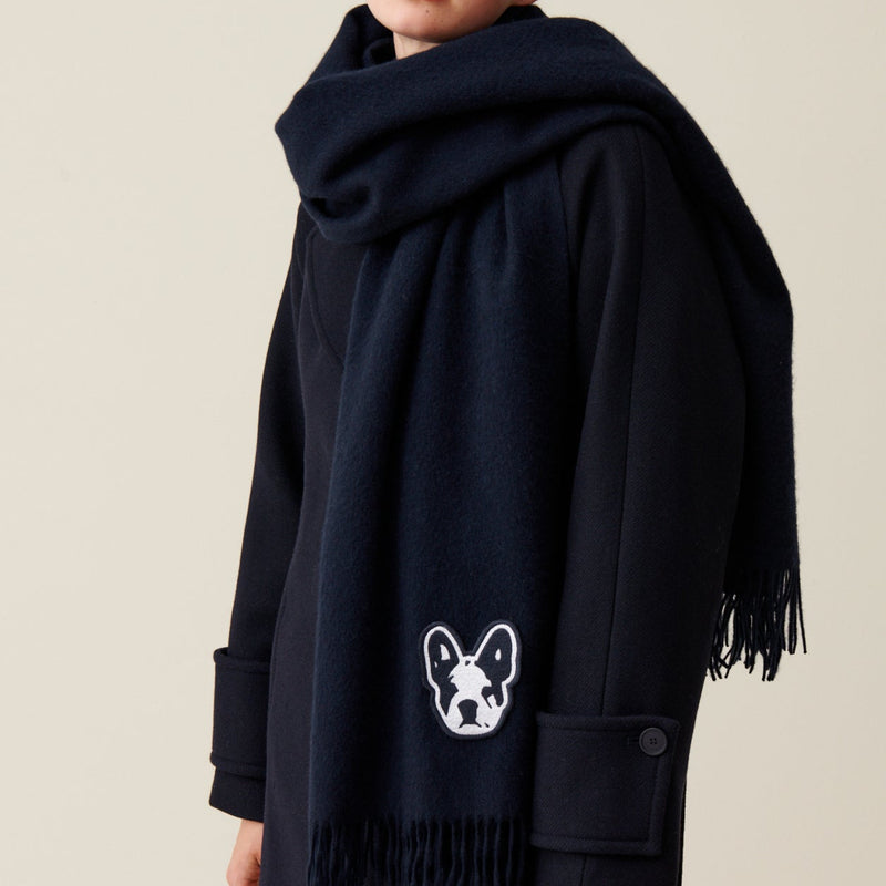 Echarpe Laine Franges Jean Toto