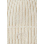 Cp Embroidery Cashmere Ribbed Beanie