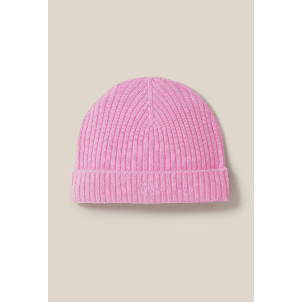 Claudie Pierlot - Bonnet Côtelé Cachemire Broderie Cp