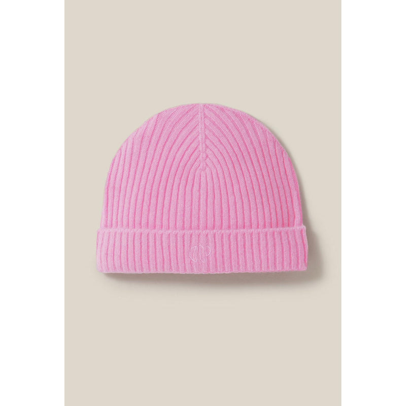 Bonnet Côtelé Cachemire Broderie Cp