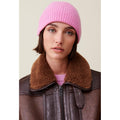 Claudie Pierlot - Bonnet Côtelé Cachemire Broderie Cp