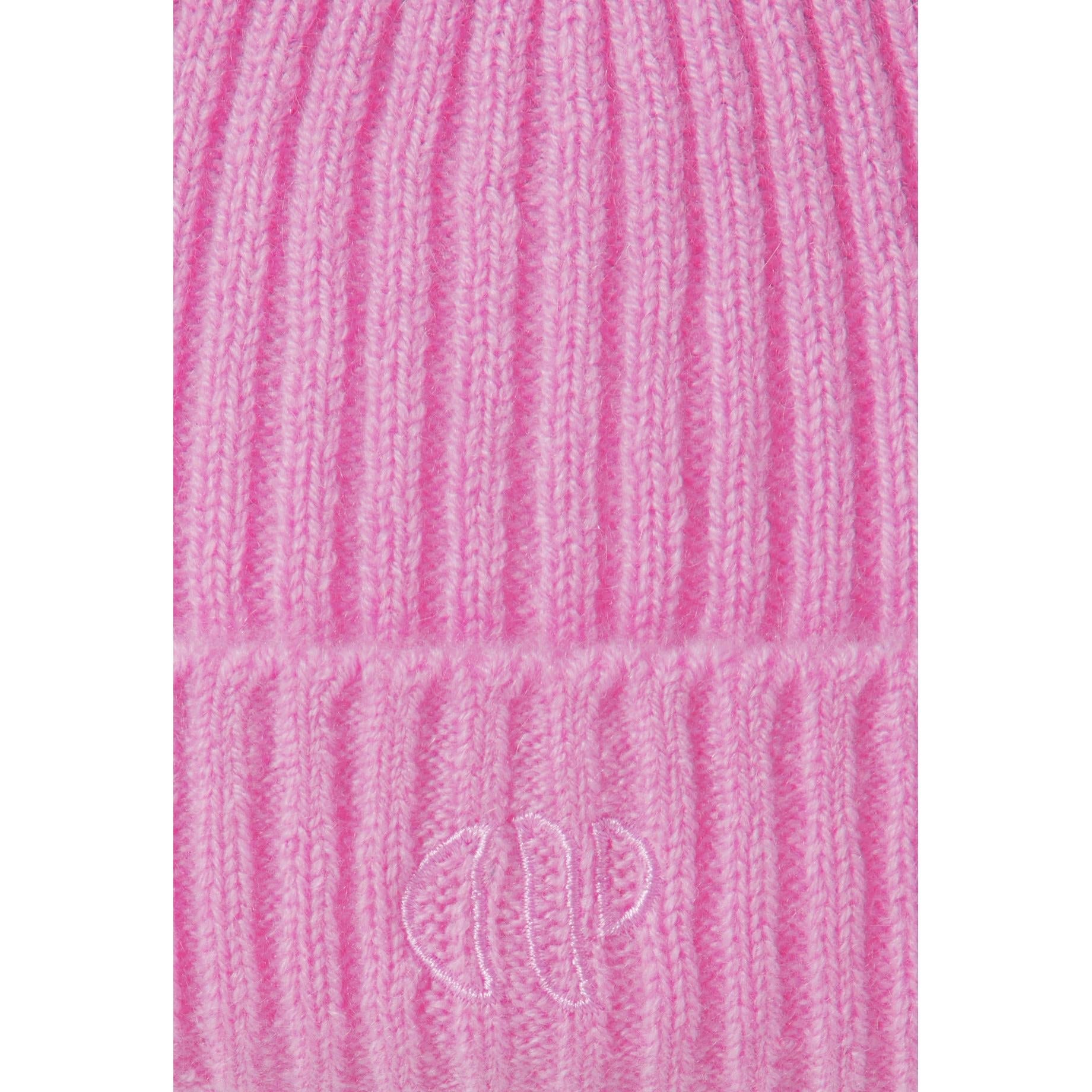 Claudie Pierlot - Bonnet Côtelé Cachemire Broderie Cp
