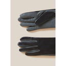 Guantes de cuero bicolor