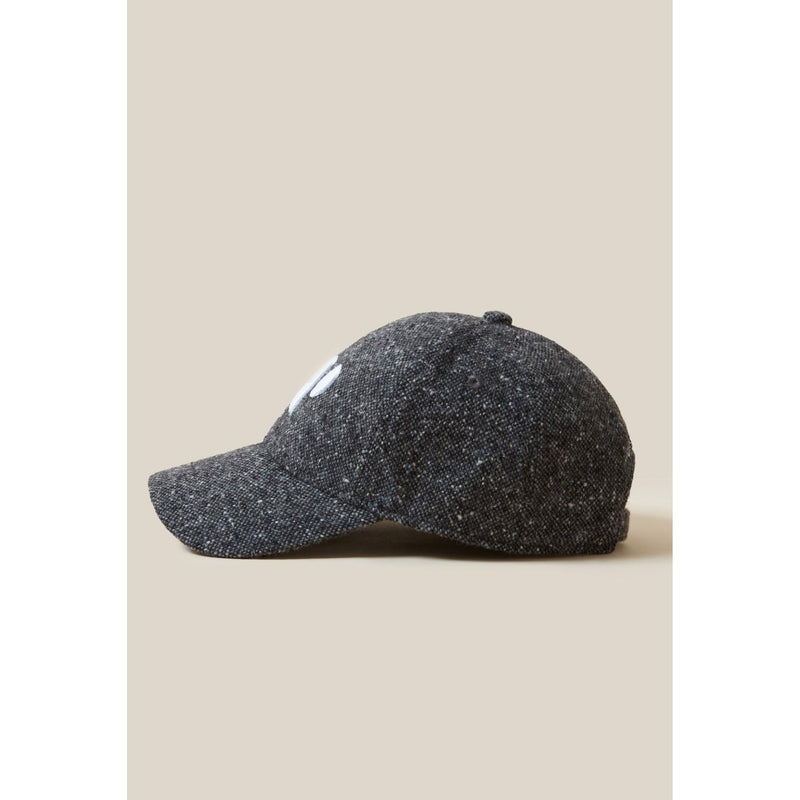 Claudie Pierlot - Gorra de tweed con bordado Cp