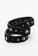 Claudie Pierlot - Ceinture Vegas Rivets - Noir