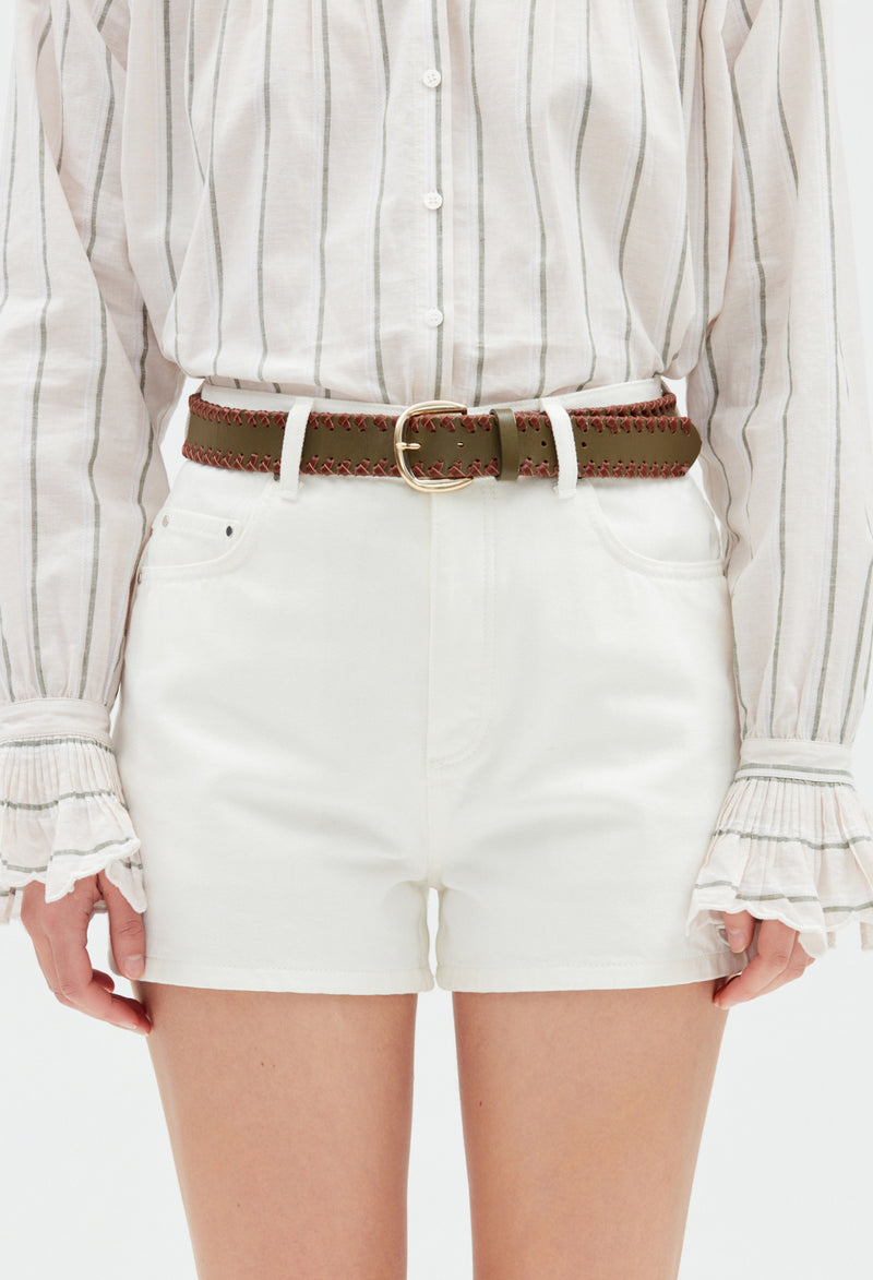 Claudie Pierlot - Ceinture - Artisanal - Bicolore