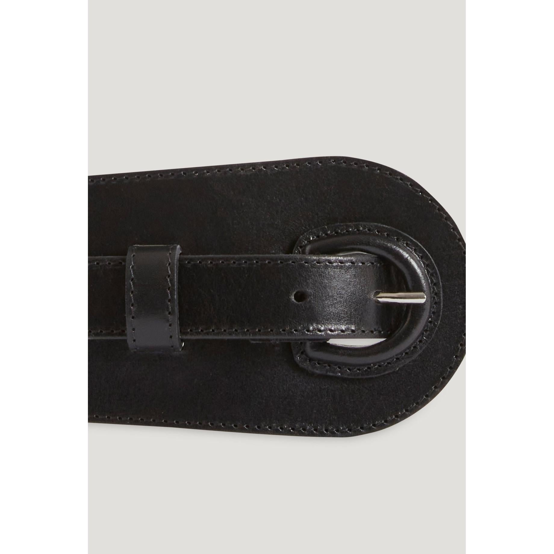 Black Leather Belt