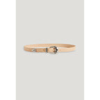 Beige Leather Belt