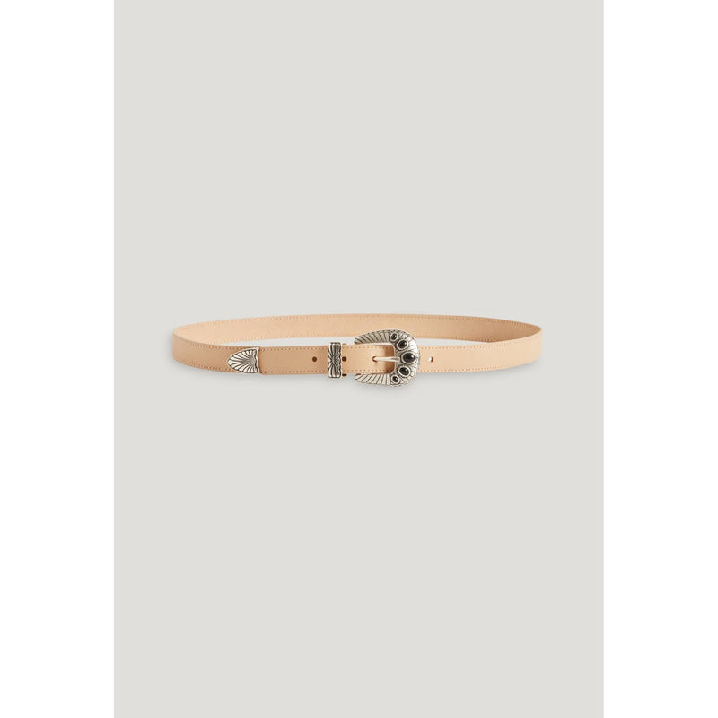 Claudie Pierlot - Ceinture Cuir Beige