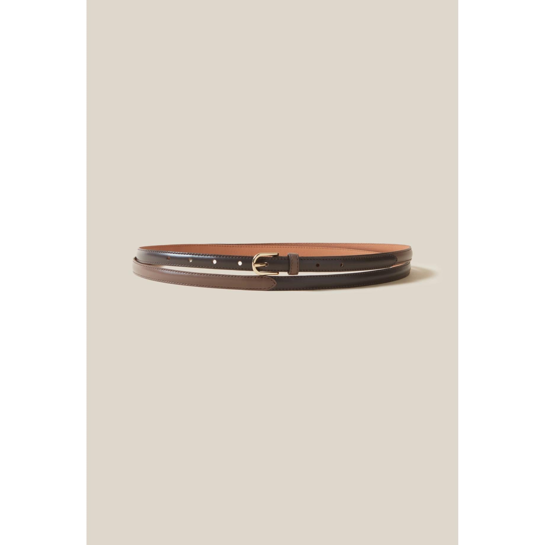 Thin Leather Belt