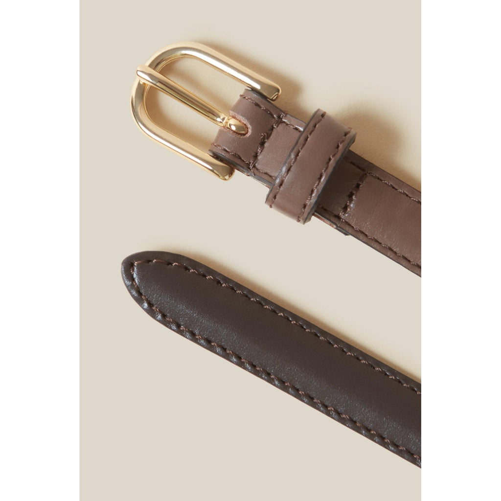 Slim Leather Belt