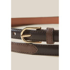 Slim Leather Belt