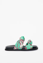 Claudie Pierlot - Chaussures Plates Ouvertes - Andromede Bandana - Lagon