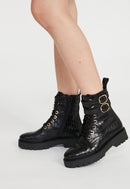 Claudie Pierlot - Annabella Croco Boots - Black