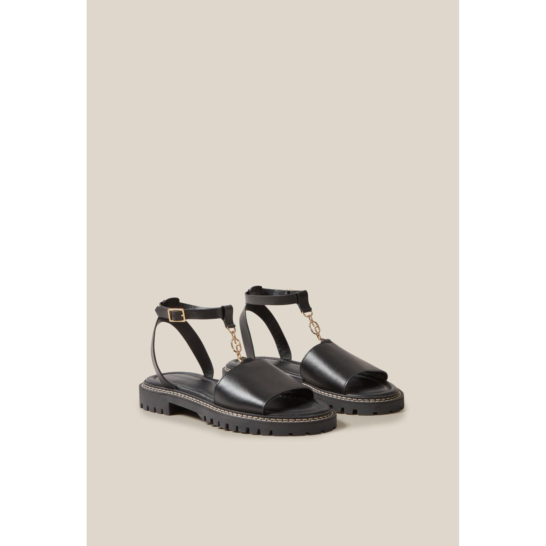 Sandalias de cuero